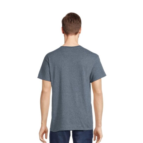 Men's Big & Tall 3XL Games Calling Graphic Tee with Short Sleeves Charcoal - Picture 2 of 6